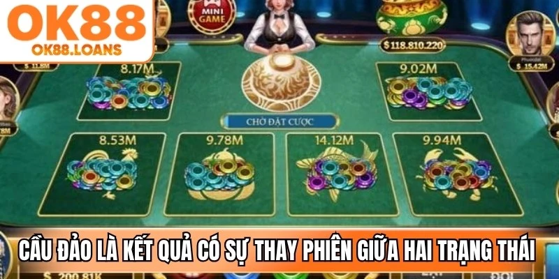 Cầu đảo là dạng kết quả có sự thay phiên giữa hai trạng thái khác trong nhiều lượt 