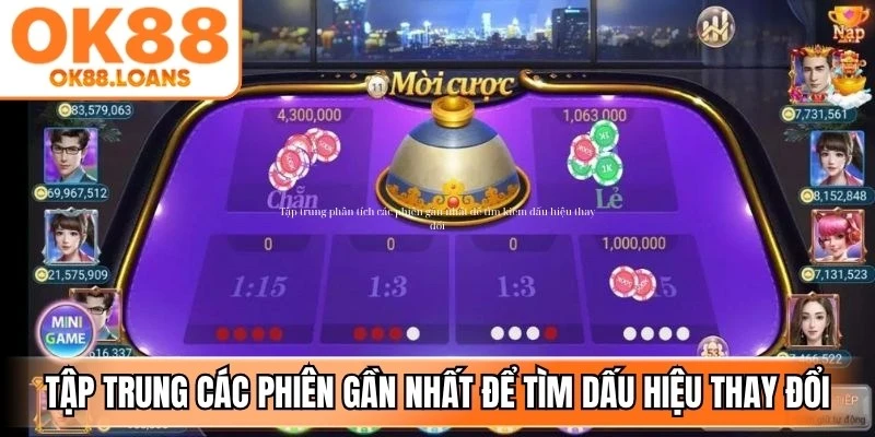 Tập trung phân tích các phiên gần nhất để tìm kiếm dấu hiệu thay đổi