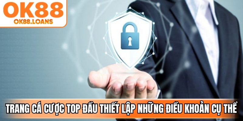 Trang cá cược top đầu thiết lập những điều khoản cụ thể về an toàn