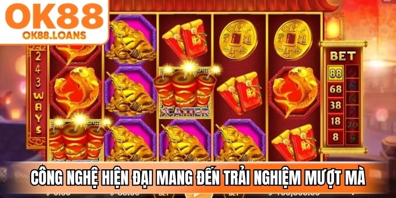 Công nghệ hiện đại mang đến trải nghiệm mượt mà của từng vòng quay