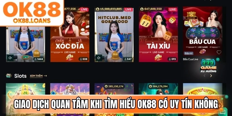 Tốc độ xử lý giao dịch được quan tâm khi tìm hiểu OK88 có uy tín không